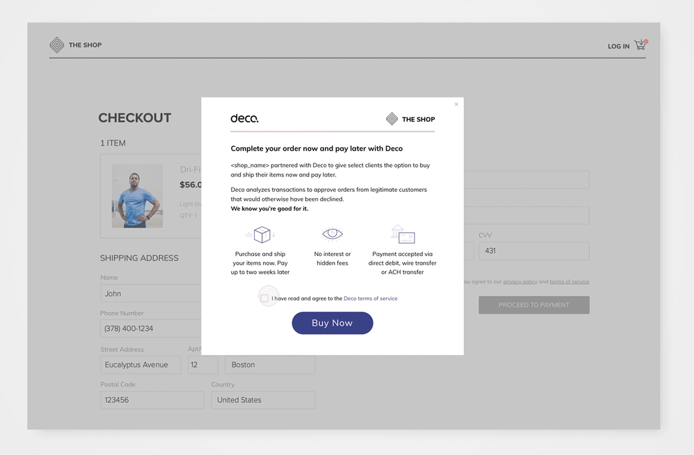 User flow